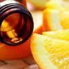 dōTERRA Wild orange essential oil 5mL and fresh oranges