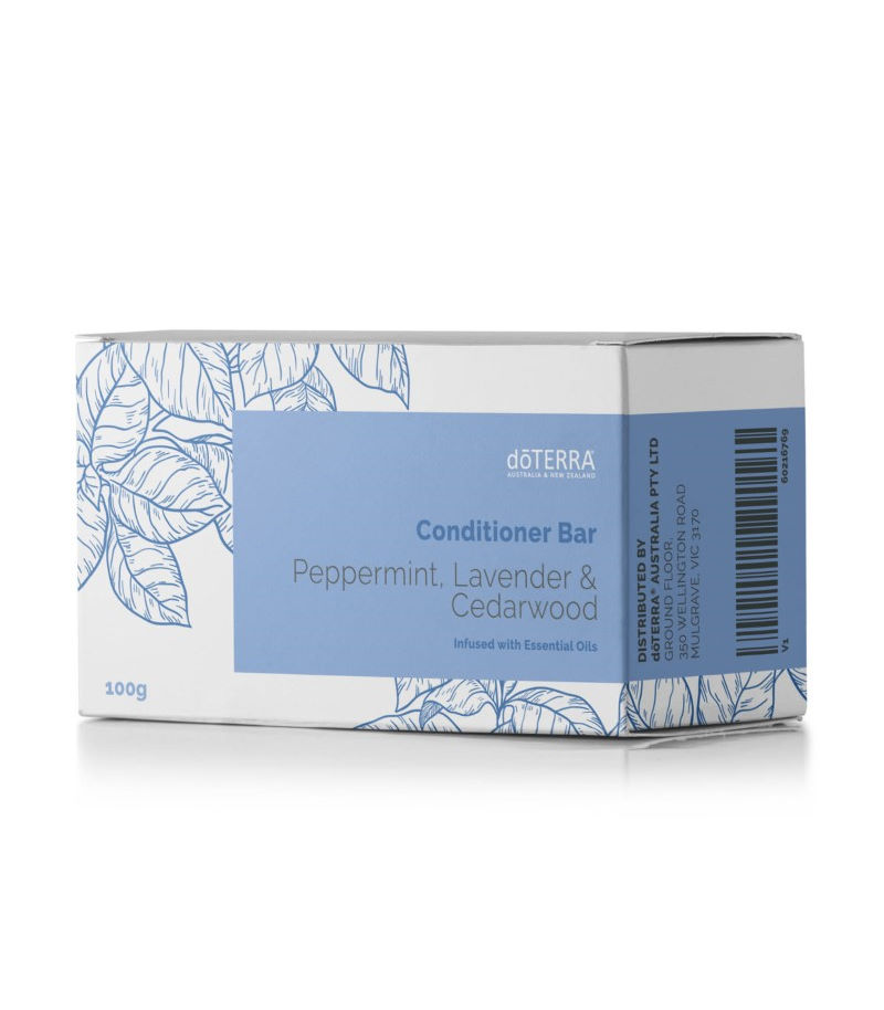 doTERRA Peppermint, Lavender and Cedarwood Conditioner Bar 100g AU/NZ